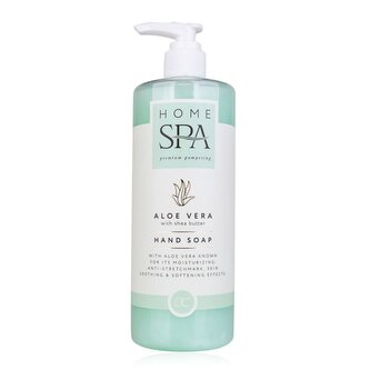 MÝDLO na ruce 500ml HOME SPA s pumpičkou, obohacené o extrakt z aloe vera a bambucké máslo NOVINKA
