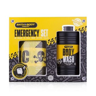 SET koupelový BATH and BODY TOOLKIT v papírové dárkové krabičce, vč. toaletní papír  ACCENTRA