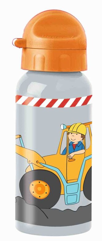 Lahvička z nerezové oceli na pití BODO BAGGER (400 ml)  Sigikid