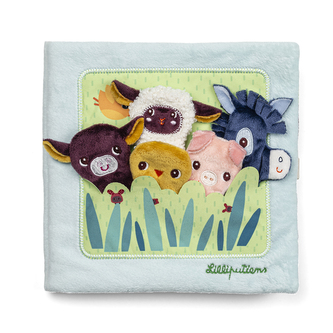 Lilliputiens - textilní knížka - mláďátka