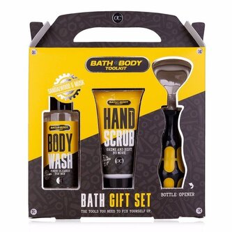 SET koupelový  BATH and BODY TOOLKIT s otvírákem na láhve  ACCENTRA