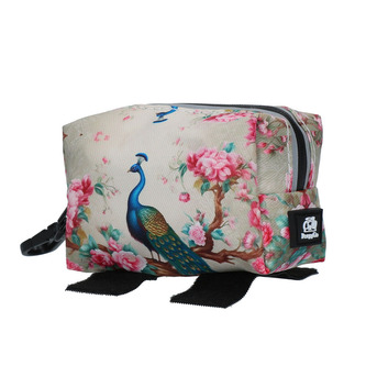 PoopyGo taštička na Eko sáčky Páv modrý