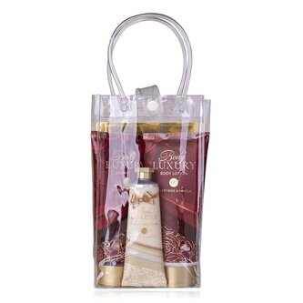 SET péče o tělo BODY LUXURY v průhledné taštičce  ACCENTRA