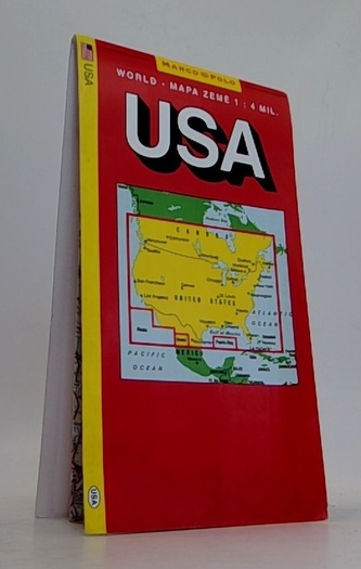 USA - mapa země 1 : 4 mil.