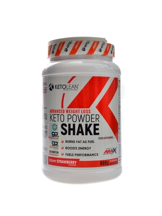 Amix Ketolean - KETO go BHB Powder shake 600g - vanilka