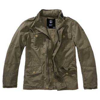 Bunda dětská Brandit Kids Britannia - olivová, 122/128