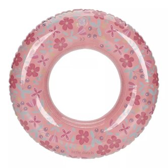 Nafukovací kruh Pink Flowers