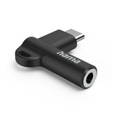 Hama audio adaptér USB-C na jack 3,5 mm, aktivní, kompaktní