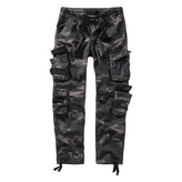 Kalhoty Pure Slim Fit, Brandit, Darkcamo, L
