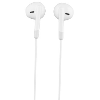 Hama USB-C sluchátka s mikrofonem Season II, pecky, bílá