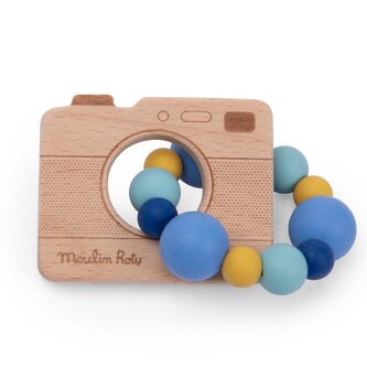 MOULIN ROTY Kousátko fotoaparát Puce & Pilou