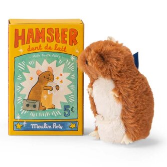 MOULIN ROTY Krabička s křečkem na první zoubek Puce & Pilou