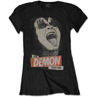Tričko Kiss - The Demon Rock God Ladies, XL