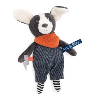 MOULIN ROTY Malý pejsek - červený Puce & Pilou