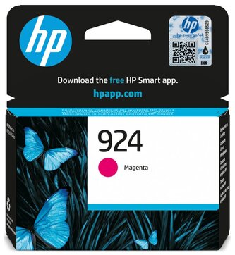 HP 4K0U4NE, HP 924, purpurová, 400 stran