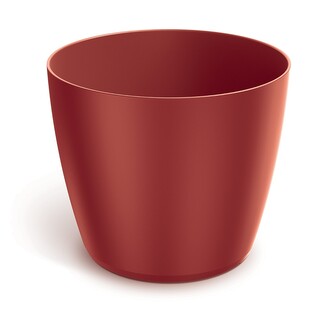 Plastový květináč REGULAS cihlový, varianta 15,8 cm