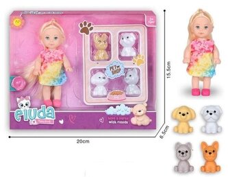 Lalka z akcesoriami