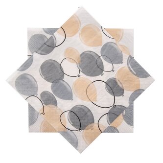 Servírovací ubrousky balónky