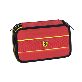 Školní penál Scuderia Ferrari červený s logem Školní penál Scuderia Ferrari červený s logem