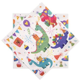 Servírovací ubrousky dinosauři