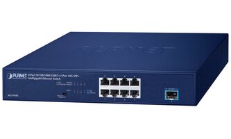 Planet switch 8x1Gb/2.5Gb + 1xSFP+ 10Gb, VLAN, fanless