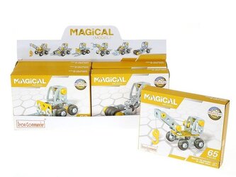 Metalowe klocki do skręcania ze śrubokrętem MIX