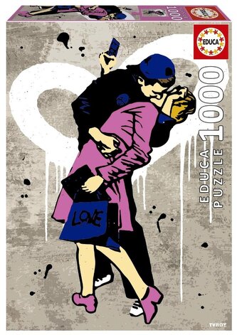 Puzzle 1000 Pocałunek, TV Boy Puzzle 1000 Pocałunek, TV Boy