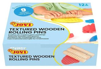 Wałeczki drewniane 9szt JOVI