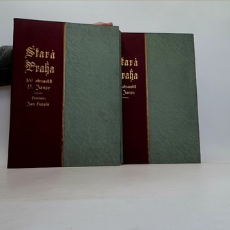 Stará Praha 100 akvarelů Vácslava Jansy