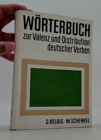 Wörterbuch zur valenz und Distributon deutscher verben