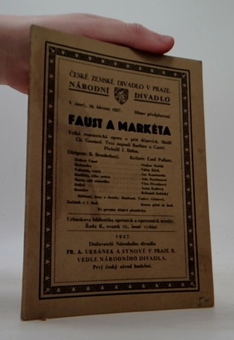 Faust a Markéta : Velká opera o 5 jedn