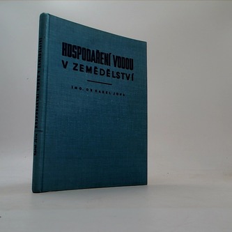 Hospodaření vodou v zemědělství