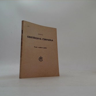 Odstředivá čerpadla