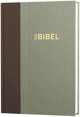 Schlachter 2000 Bibel - Standardausgabe (Duoleinen braun/khaki, fester Einband)
