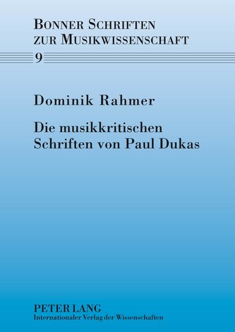 Die musikkritischen Schriften von Paul Dukas Die musikkritischen Schriften von Paul Dukas