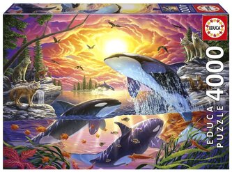 Puzzle 4000 Uwolnić orkę Puzzle 4000 Uwolnić orkę
