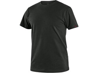 Tričko CXS NOLAN, krátký rukáv, černé, vel. 2XL