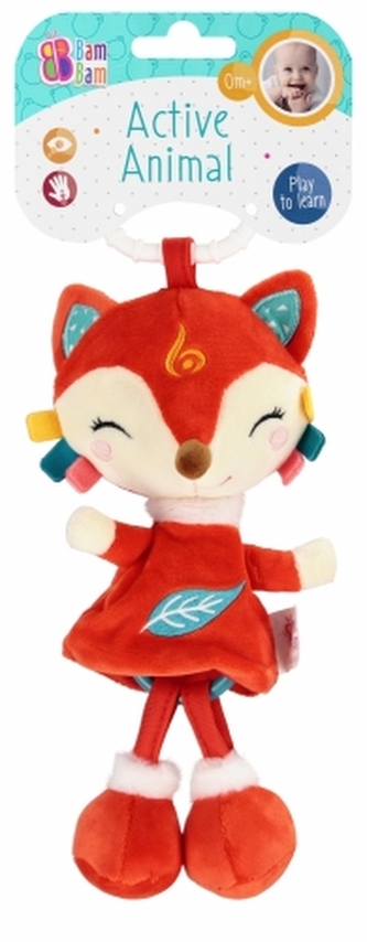 BAM BAM 541638 Zabawka muzyczna miękka lisek