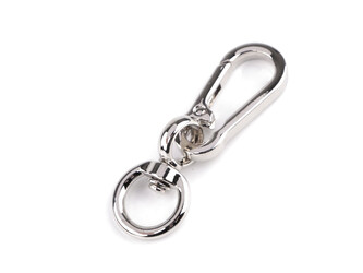 Kovová karabina s obrtlíkem průvlek 13 mm - 5 ks - 1 nikl