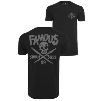 Triko Famous Stick It - černé, S