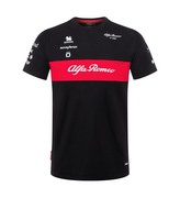 Alfa Romeo F1 Team týmové triko černé - S
