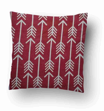 Povlak na polštářek Šipky červené 40x40 cm (35) - zvýhodněný produkt