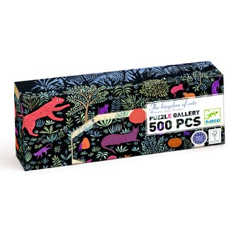 DJECO Puzzle Království koček - 500 pcs