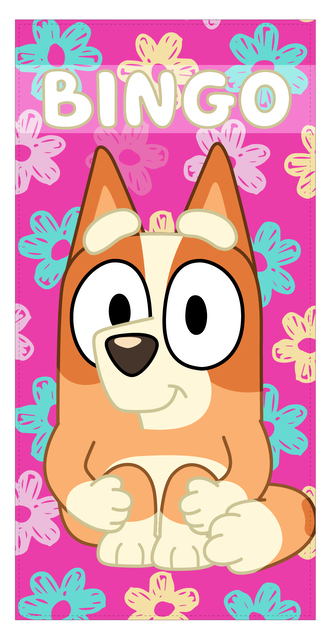 Ręcznik dziewczęcy Bluey Bingo