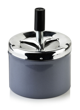 ASHLEY Popielniczka 9,3xh12cm szara