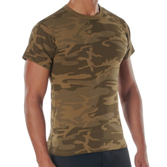 Pánské tričko Rothco, Coyote Camo, M