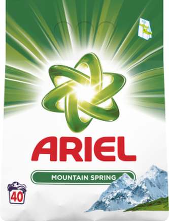 Ariel Mountain Spring prací prášek, 40 praní, 3 kg