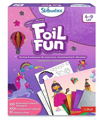 Zestaw Skillmatics Foil Fun Jednorożce i Księżnicz