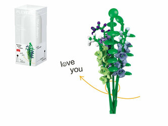 Klocki Sluban Kwiaty 222el Ostróżeczka polna 192939 Gazelo