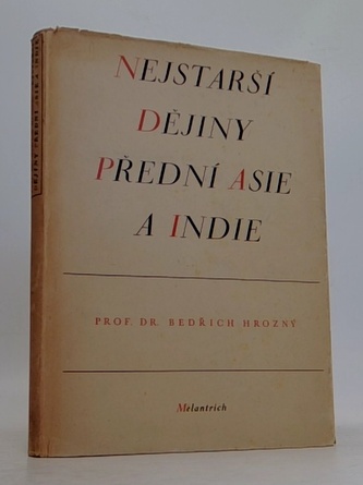 Nejstarší dějiny přední Asie a Indie